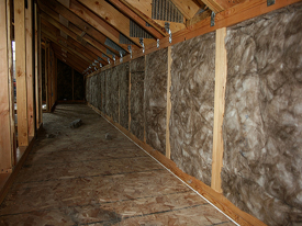 Batt Insulation on kneewall