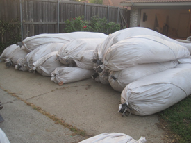 Insulation Removal Machine And Bags