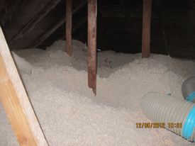 Before Insulation Removed