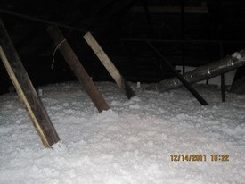 New Insulation Installed