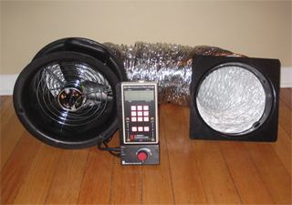 duct blaster duct leak testing