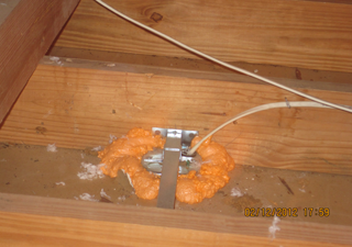 Seal & Foam Open Wall Cavity