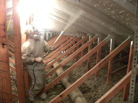 Radiant Barrier Coating Install